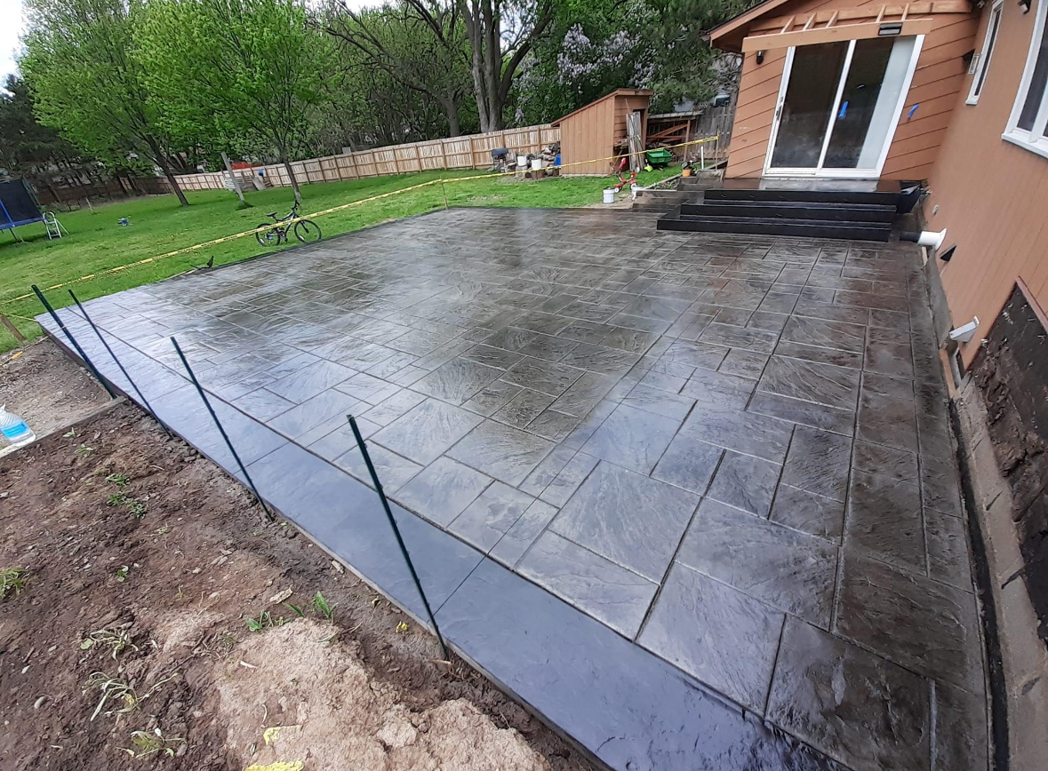 Stamped Concrete Patio